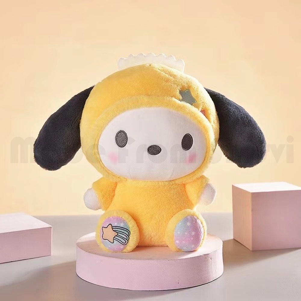 SANRIO Thú Nhồi Bông Hình Cinnamoroll Kuromi Hello Kitty 25cm Dễ Thương