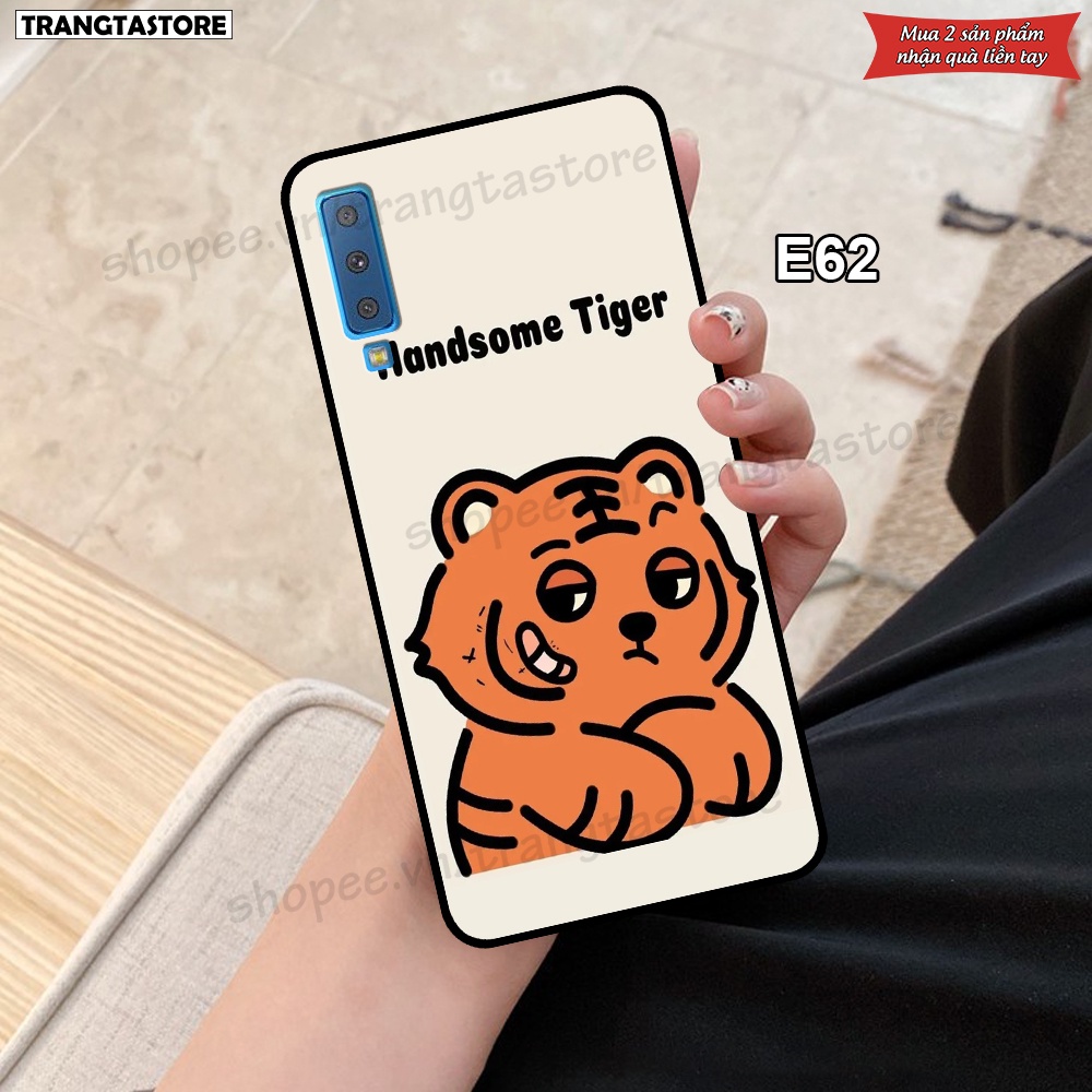 Ốp lưng Samsung A7 2018 - Samsung A9 2018 in hình họa tiết thương hiệu - bền đẹp