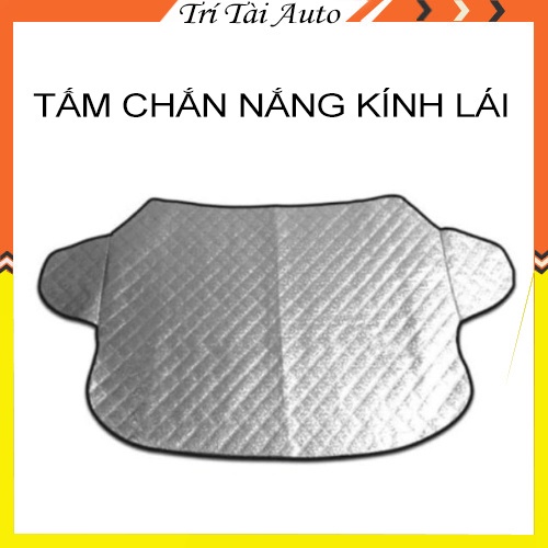 Tấm che nắng kính lái ô tô 3 lớp tráng bạc