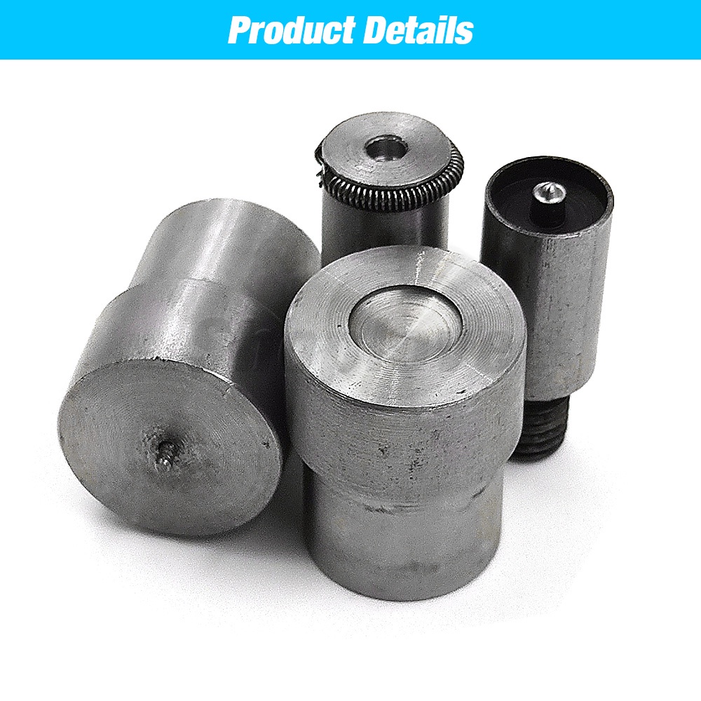 Set 4 Khuôn Dập Nút 10mm-20mm Bằng Kim Loại Cho Máy Ép Tay