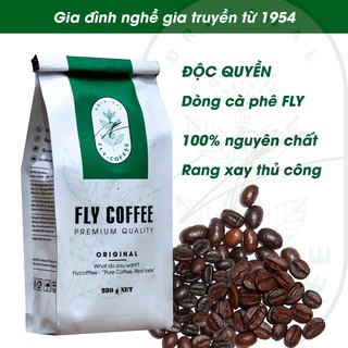 [ĐỘC QUYỀN] 1KG Cà phê 100% nguyên chất FLY Coffee -  cà phê rang xay thủ công gia truyền - Kèm quà tặng