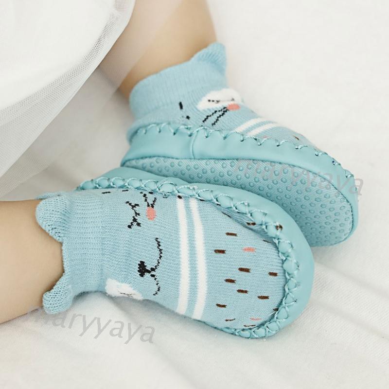 Giày Vải Cotton Chống Trượt Đáng Yêu Cho Bé Tập Đi