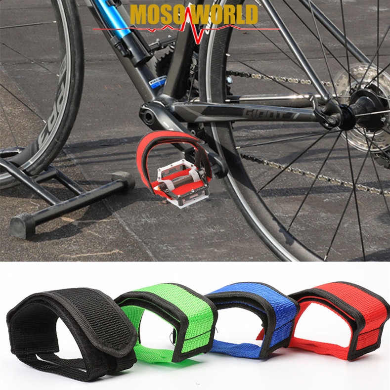 Set 2 dây đai MOSOWORLD cố định bàn đạp xe đạp tiện dụng