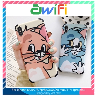 Ốp lưng iphone Tom Jerry IMD 6/6plus/6s/6splus/7/7plus/8/8plus/x/xr/xs/11/12/pro/max/plus/promax - Awifi Case