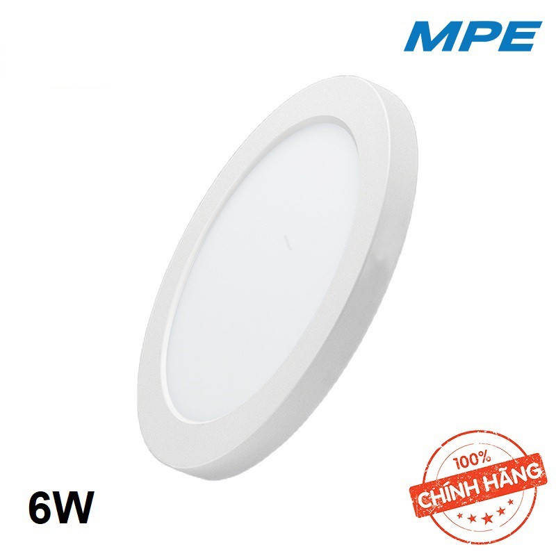 Đèn LED MPE Multi Panel Nổi SeriesMRPL Tròn 6W, 12W, 18W, 24W Bóng Đèn Tích Hợp 3 Màu