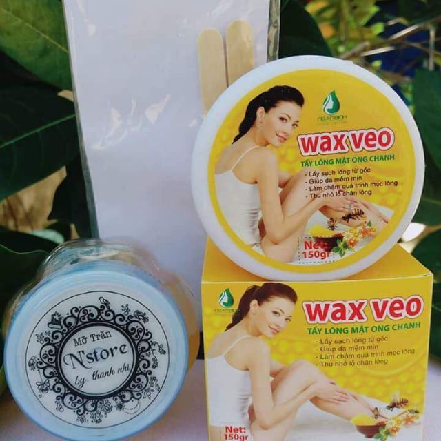 COMBO WAX VEO MỠ TRĂN