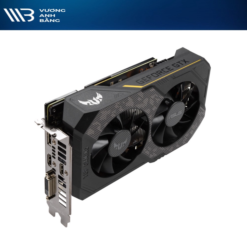 VGA Asus GTX 1660Ti 6G GDDR6 TUF Gaming EVO OC Edition (TUF-GTX1660TI-O6G-EVO-GAMING)