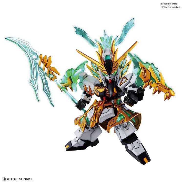 [Bandai] Mô hình lắp ráp Gundam SD Sangoku Soketsuden Guan Yu Nu Gundam Model Kit