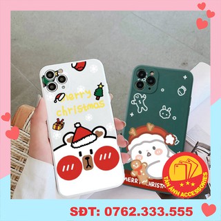 Ốp lưng iphone Gấu thỏ christmas 6/6plus/6s/6s plus/7/7plus/8/8plus/x/xs/xs max/11/11 promax/12/12 pro max