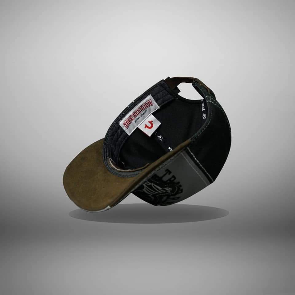 Nón lưỡi trai  ÔNG ĐỊA TRUE RELIGION Chính hãng màu rêu mới lạ, chất lượng cao cấp.