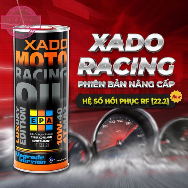 NHỚT XADO RACING 10W40 1L