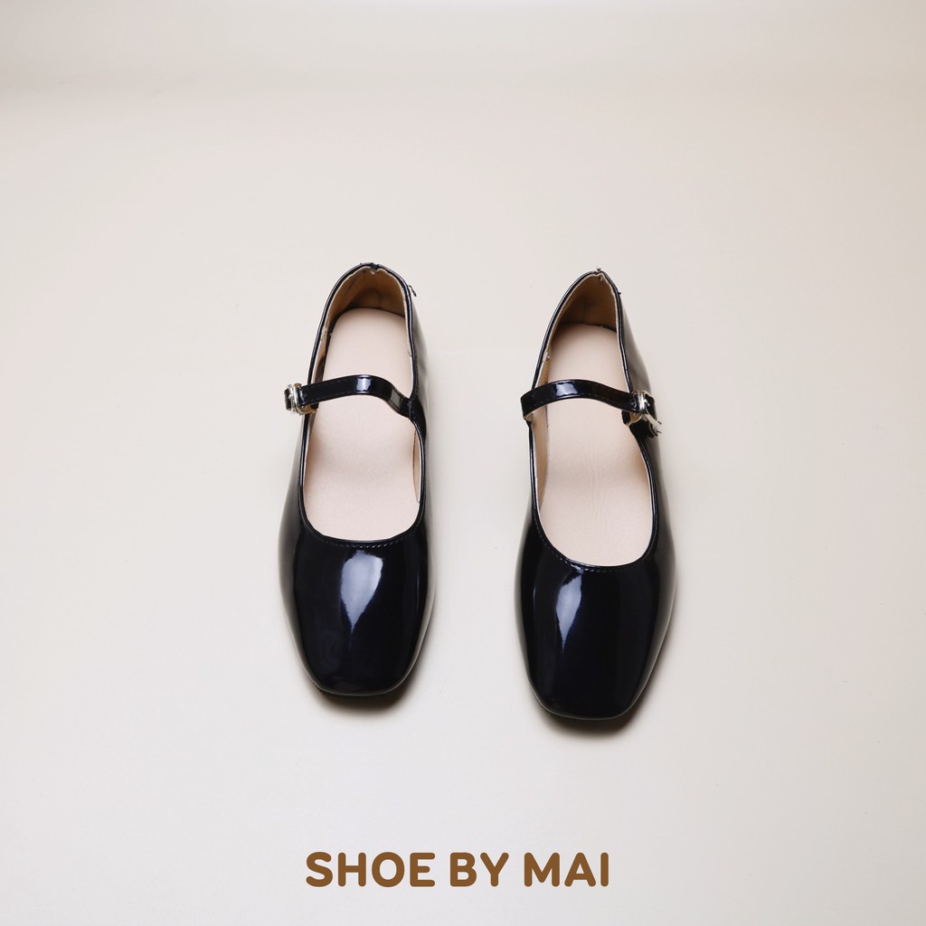 Búp bê da bóng, giày quai hậu nữ SHOEBYMAI