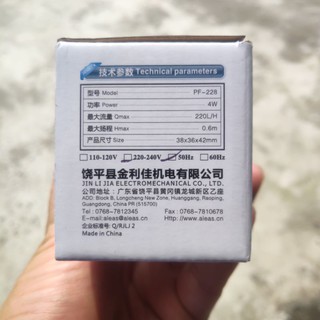 Bơm Jeneca PF-228 công suất 200l/giờ
