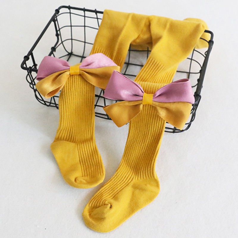 Quần tất vải len cotton ấm áp cho bé gái