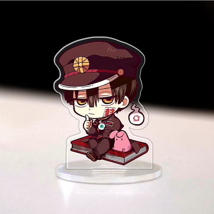 Mô hình đứng standee Cậu ma nhà xí Hanako Kun anime phụ kiện trang trí decor bàn học giá để truyện tranh manga cao 8cm