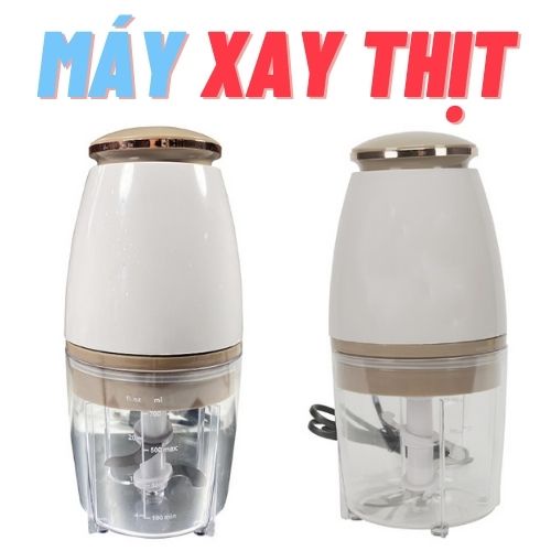 [BH 6 tháng] Máy xay thịt cá rau đá đa năng 4 lưỡi dao công suất 350W dung tích 700ml mẫu mới - OSAKA