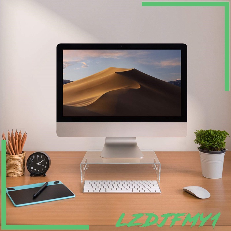 [giá giới hạn] Clear Monitor Stand Platform Laptop Printer Riser Bed Tray Home Office | BigBuy360 - bigbuy360.vn