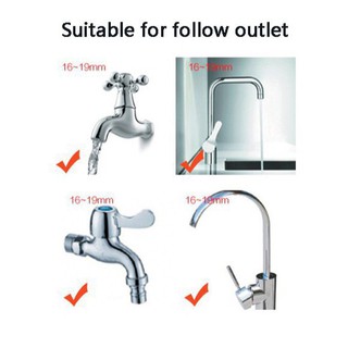 Faucet splash shower tap filter kitchen water filter nozzle filter water saver