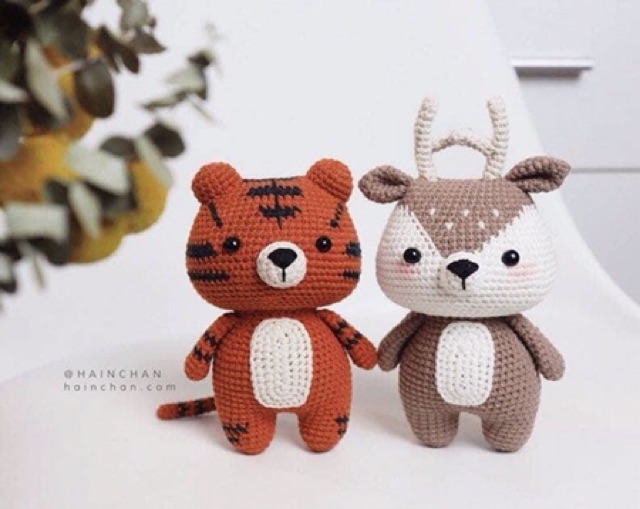 Thú bông len handmade