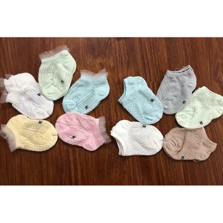 Set 5 đôi vớ lưới mùa hè cho bé/ Tất lưới em bé từ 6 tháng đến 2 tuổi