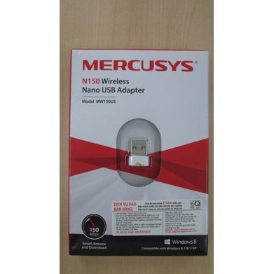 Bộ Thu Mercusys MW150US N150 Tốc Độ 150Mbps