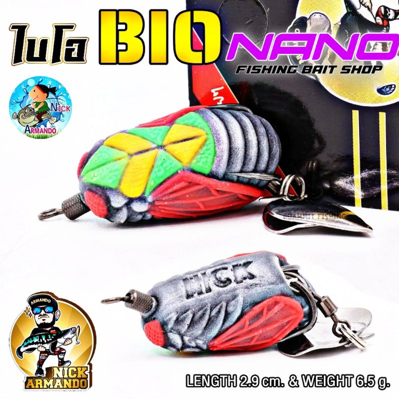 Mồi Câu Armando BIO 2.9cm 6.5gr THAILAND