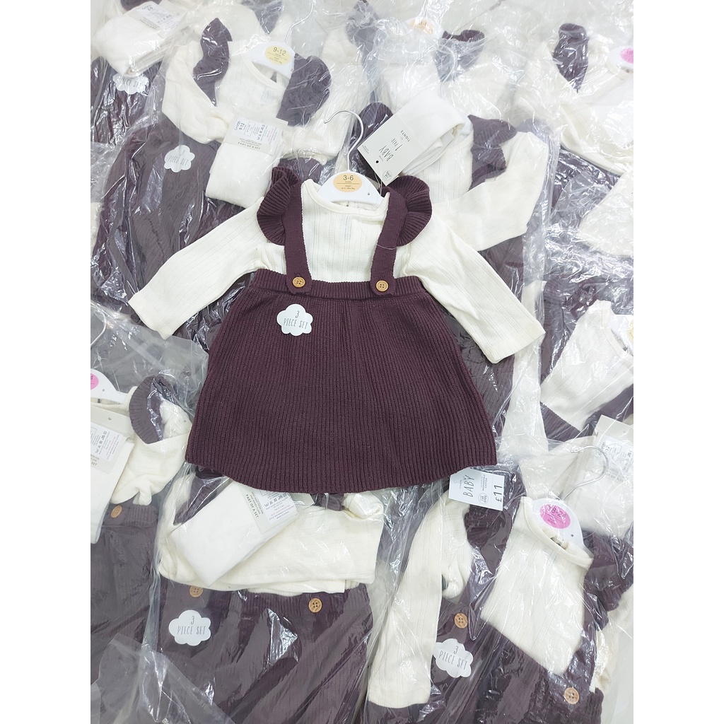 Set váy bé gái Geo UK chính hãng săn sale giá tốt size 3-6M đến 18-24M