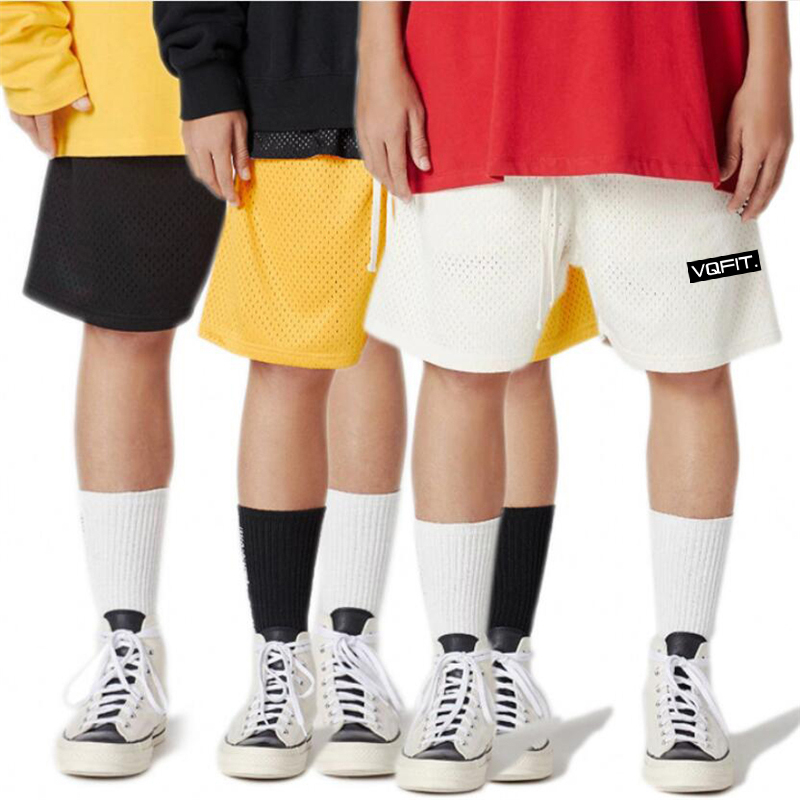 Quần shorts dài tới đầu gối vải lưới phong cách thể thao thời trang mùa hè cho nam