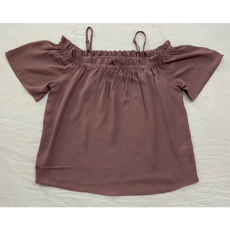 Áo voan trễ vai Be Cool  - Thanh lý vnxk