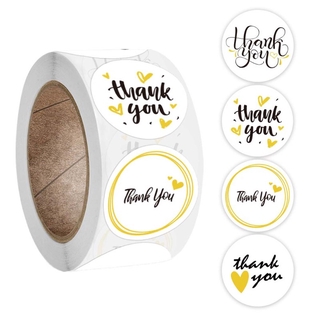 Sticker họa tiết chữ Thank You sáng tạo