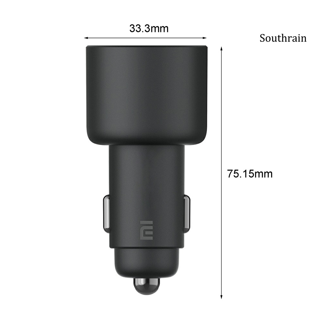 Tẩu sạc điện thoại xiaomi 100W 5A dùng trên xe hơi