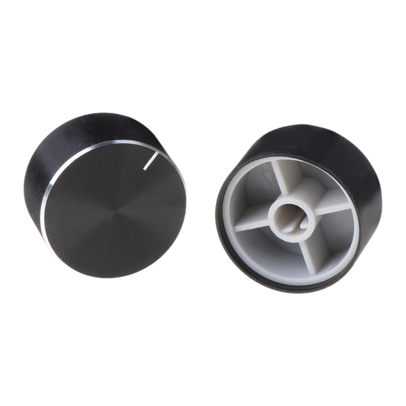 Set 2 núm vặn điều chỉnh âm lượng trục D cỡ 25x13mm cho bộ khuếch đại loa âm thanh HiFi