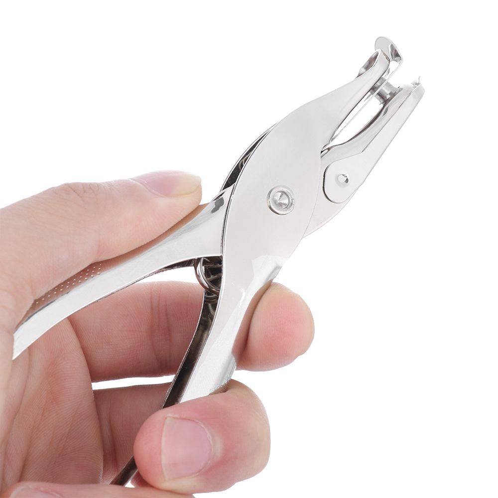 Dụng cụ bấm lỗ kim loại 3 / 6mm chuyên dùng làm sổ tay / vòng cổ / bông tai / thẻ thủ công