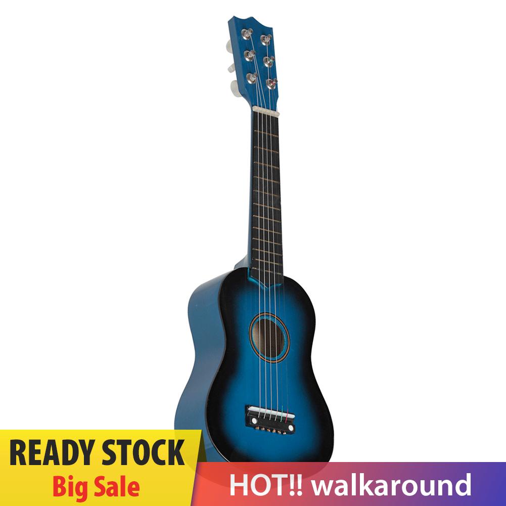 Đàn ukulele 6 dây mini 21 inch cho bé/ người mới bắt đầu