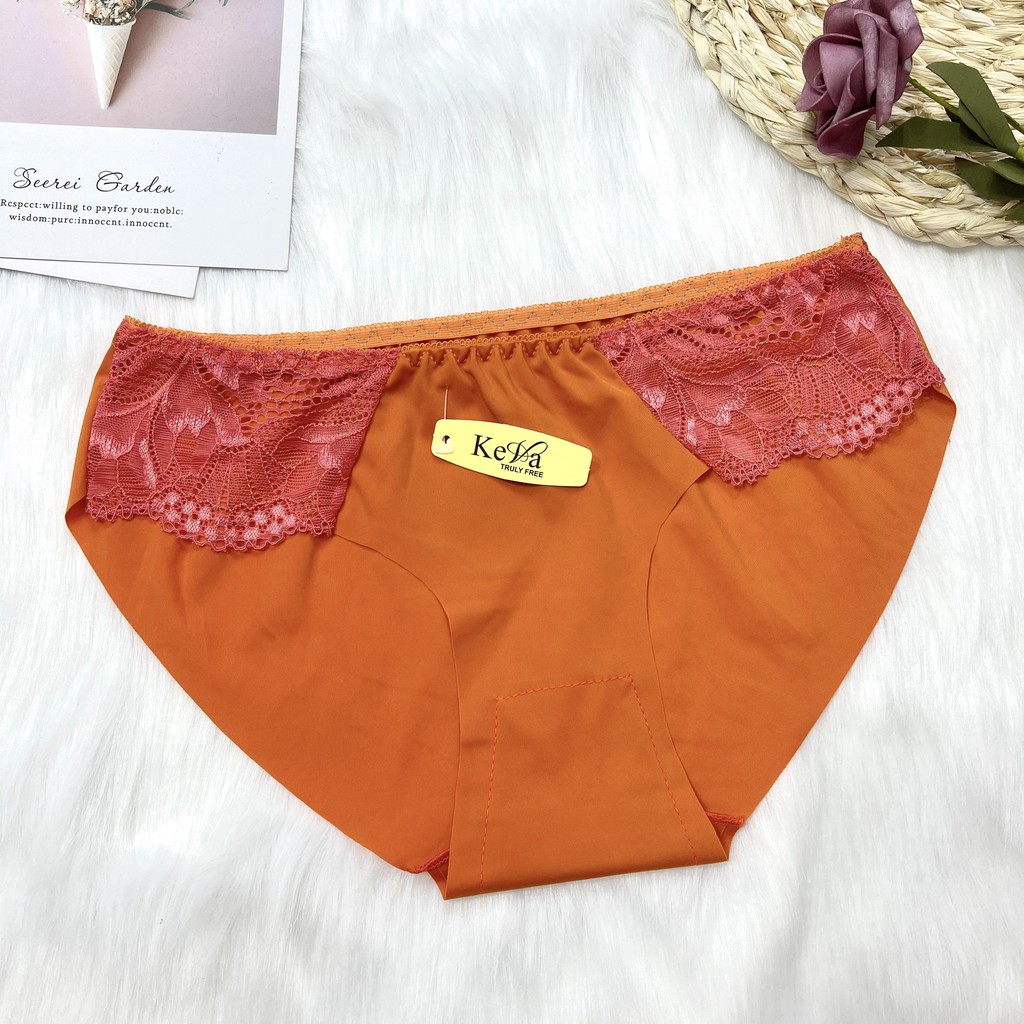 Quần Lót Viền Ren Hoa KV, Chất Su Mềm Mại Thoáng Mát, Cao Cấp Cho Nữ từ 40-55kg | BigBuy360 - bigbuy360.vn