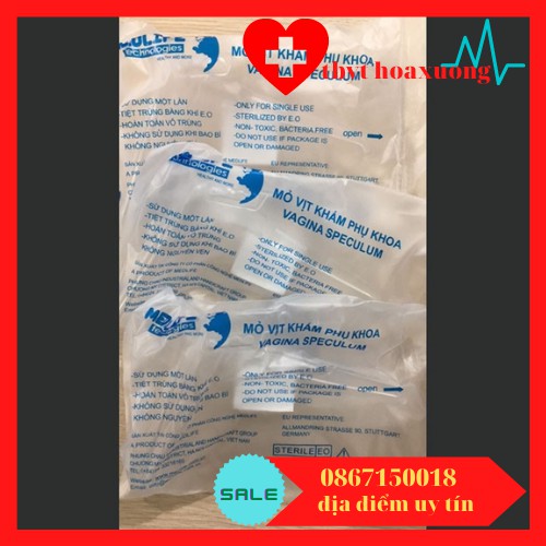 COMBO 100 CHIẾC MỎ VỊT NHỰA MEDILIFE CHÍNH HÃNG