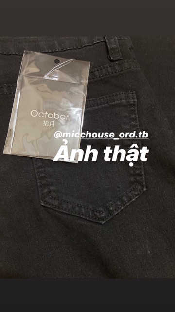 Order | Quần jeans rách dáng skinny