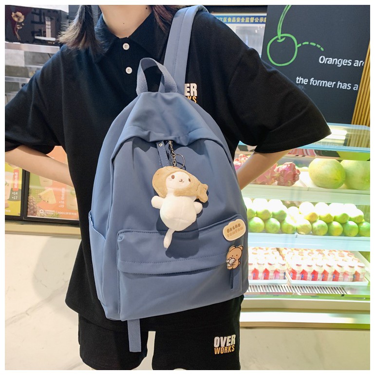 Balo học sinh trơn basic mẫu mới