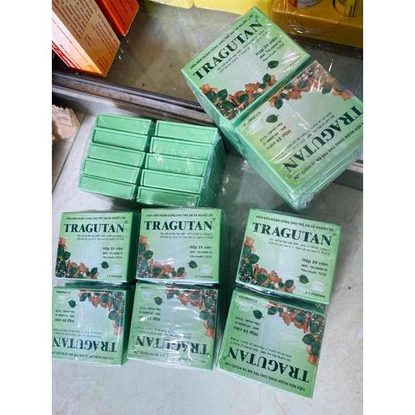 Kẹo ngậm ho tyrotab 24 viên/ hộp . kẹo ngậm Tragutan