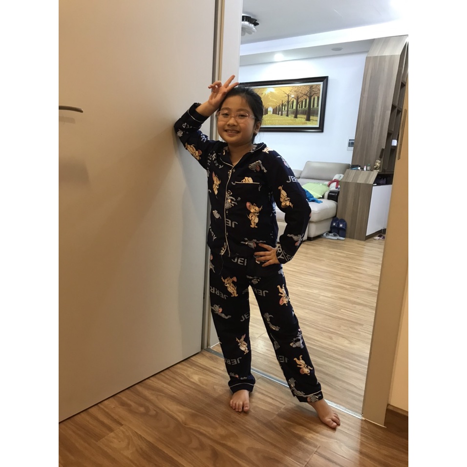 Pijama trẻ e tay dài quần dài  🌈🌈