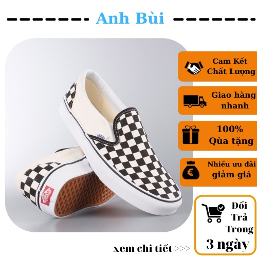 Giày Thể Thao Nam Nữ . Giày Sneaker Vans Caro Slip on Era Caro