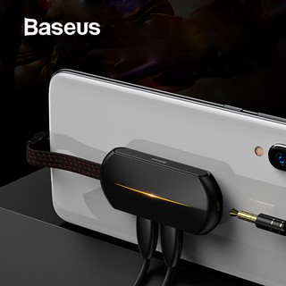 Baseus l49 3in1 type c pd3.5mm jack 18w quick charging earphone audio otg adapter game cable for xiaomi huawei samsung note10