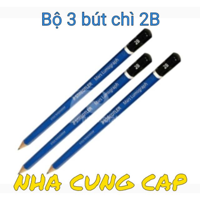 (GIÁ HỦY DIỆT) BỘ 3CÂY BÚT CHÌ CAO CẤP