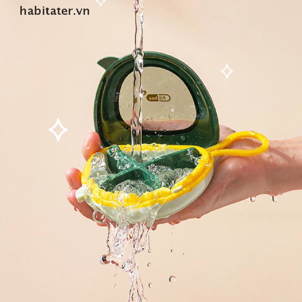 Hộp Đựng Thuốc 4 Ngăn Chống Thấm Nước