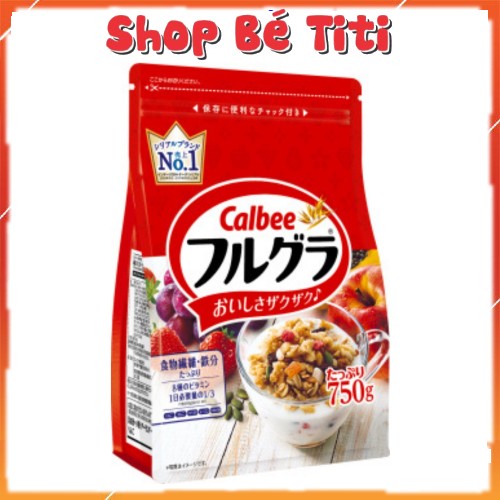 Ngũ cốc trái cây Calbee Nhật Bản Date mới nhất Shop Bé Titi