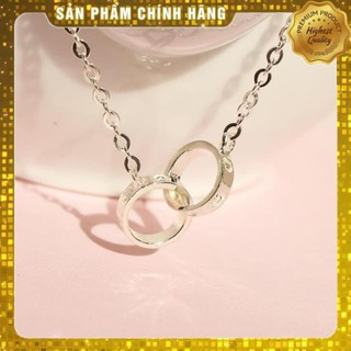 [Đẹp mà Sang] Dây chuyền bạc nữ đẹp khắc tên theo yêu cầu Vòng cổ bạc