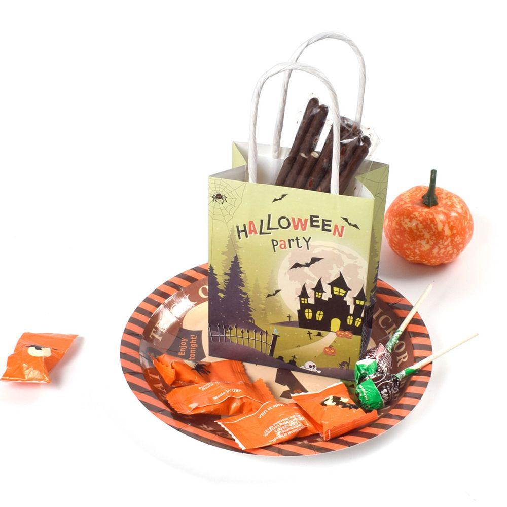 FOREVER Set 10 Hộp Giấy Đựng Kẹo 10 Món Trang Trí Tiệc Halloween