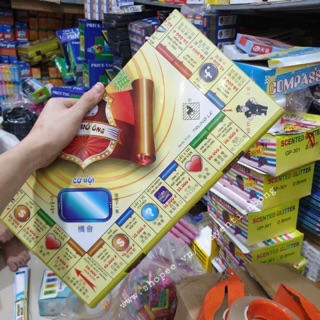 Bộ cờ tỷ phú cỡ đại 45*45 cm cho bé