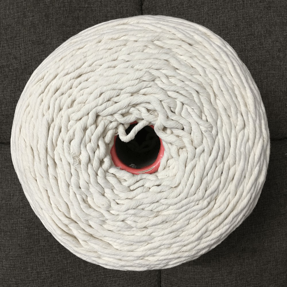 0.5kg dây thừng macrame 5mm không xoắn cotton 100%