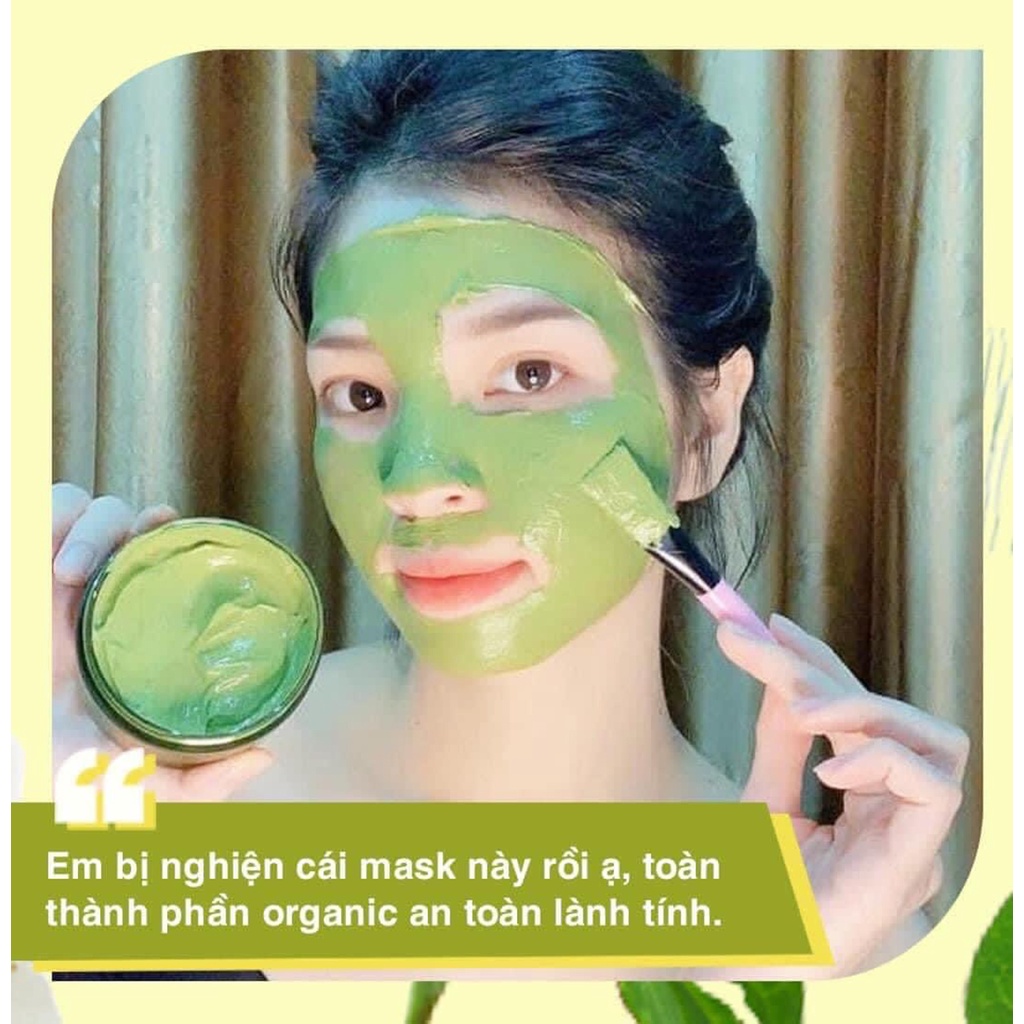 Mặt nạ diếp cá trắng da Meea Organic chính hãng dưỡng trắng mịn da, chống lão hoá da, mờ thâm nám, hết mụn